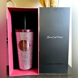Starbucks Black Pink Rhinestones Limited Edition